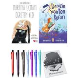Deniz'in Şaşırtan Kararı ve Martıya Uçmayı Öğreten Kedi 2'li Set - Kalem
