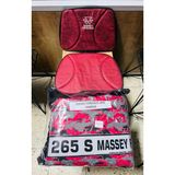Denizler Traktör Massey Ferguson 265S Kabinsiz Traktör Özel Su Geçirmez Branda ve Düz Koltuk Kılıfı Mf Armalı