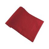 Denizli Çeyiz 1 Adet Saç Boyası Tutmayan Mikrofiber El-Yüz-Kuaför-Spor Havlusu Düz Kırmızı Renk - 50 x 90 cm
