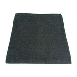 Denizli Çeyiz 3 Adet Saç Boyası Tutmayan Mikrofiber El-Yüz-Kuaför-Spor-Havlusu - 50 x 90 cm - Gri