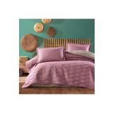 DENİZLİ ÇEYİZ Clasy Çift Kişilik Kapitone Yatak Örtüsü Takımı Lorna V4 Gülkurusu Gülkurusu 260 x 240