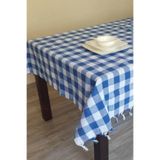 DENİZLİ ÇEYİZ Çok Amaçlı Piknik Masa Örtüsü Sofra Bezi Mavi 150x150