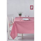 Denizli Çeyiz Küçük Kareli Desen Pötikareli Masa Örtüsü-Sofra Bezi-Piknik Örtüsü - Bordo - 170 x 170 cm