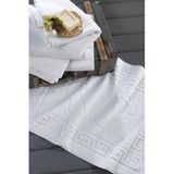 DENİZLİ ÇEYİZ Otel Ayak Havlusu%100 Pamuk Ayak Havlusu 50x70 Cm - Beyaz Beyaz 50 x 70