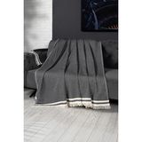 Denizli Concept Alinda Antrasit 170x230 cm Koltuk Örtüsü