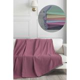 Denizli Concept Elite Koltuk Örtüsü Nar Çiçeği 175x230 - 175 x 230 cm
