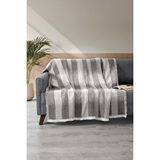 Denizli Concept Jakarlı Koltuk Örtüsü 180x240 Cm Kahverengi