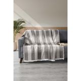 Denizli Concept Jakarlı Koltuk Örtüsü Kahverengi - 180 x 240 cm