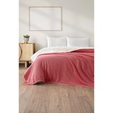 Denizli Concept Likya Wellsoft Battaniye Kırmızı 195x220 Cm