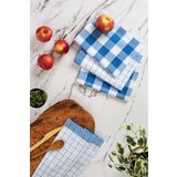 DENIZLI CONCEPT Madrid 4'lü Kurulama Bezi Mavi