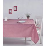 Denizli Concept Pöti Kareli Kırmızı 170X170 cm Masa Örtüsü