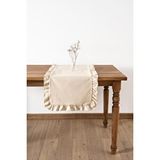 Denizli Concept Selendi Fırfırlı Runner Bej 50x150 Cm