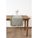Denizli Concept Selendi Fırfırlı Runner Yeşil 50x150 Cm
