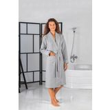 DENIZLI CONCEPT Unisex Soho Pike Bornoz Gri
