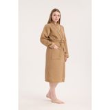 Denizli Concept Unisex Soho Pike Bornoz Kahverengi - 2XL