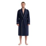 DENİZLİ CONCEPT Unisex Soho Pike Bornoz (Lacivert, XXL)