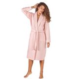 DENİZLİ CONCEPT Unisex Soho Pike Bornoz (Pudra, XXL)