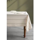 Denizli Concept Yeşil Çizgili Luna Masa Örtüsü - Modern Ve Şık Tasarım - 150X220 Cm