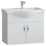 Denko Akyazı 55 cm MDF Beyaz Alt Modül Banyo Dolabı