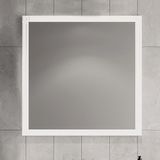Denko Aynalı Üst Modülü Albatros 80 cm Mdf Beyaz Banyo Dolabı