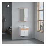 Denko Banyo Akyazı Antrasit Meşe 55 cm Banyo Dolabı