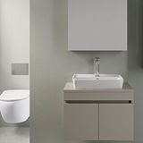 Denko Banyo Etna 65 Cm Banyo Dolabi Takimi Kül Gri