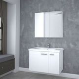 Denko Banyo Terra Beyaz 90 cm Banyo Dolabı
