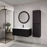 Denko Belgrad 101 Cm (Antrasit) Banyo Dolabı Takımı Ve Boy Dolabı