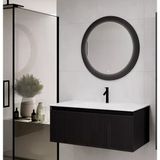 Denko Belgrad 101 Cm (Antrasit) Banyo Dolabı Takımı