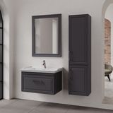 Denko Era 80 cm Antrasit Banyo Dolabı
