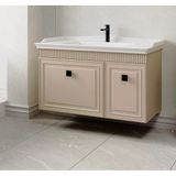 Denko Hana 100 Cm (Sahra) Banyo Dolabı (Alt Modül Lavabo)