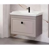 Denko Hana 80 Cm (Bej) Banyo Dolabı (Alt Modül Lavabo)