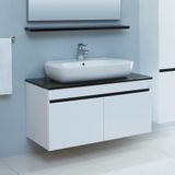 Denko Helena 100 cm Beyaz Alt Modül Banyo Dolabı