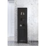 Denko Helena 35 Cm Mdf Antrasit Gri Banyo Boy Dolabı