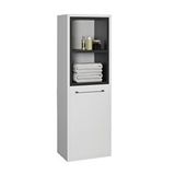 Denko Latte 35 cm Beyaz Banyo Boy Dolabı