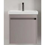 Denko Milano 50 Cm (Kül Gri) Banyo Dolabı (Alt Modül Lavabo)