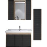 Denko Mostar 90 cm Banyo Dolabı Takımı