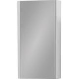 Denko Natalia 40 Cm Mdf Kul Gri Banyo Dolabi Aynali Ust Modul