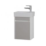 Denko Natalia 40 cm Mdf Kül Gri Banyo Dolabı Takımı