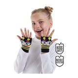 Denokids Arılar Kız Çocuk Parmaksız Eldiven