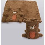 Denokids Ayıcıklı Bebek Battaniye Çok Renkli