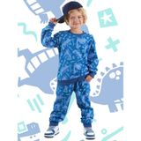 Denokids Dino Park Erkek Çocuk Eşofman Takım - 4 Yaş - Lacivert