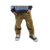 Denokids Fitilli Kadife Haki Erkek Çocuk Pantolon