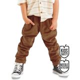Denokids Hardal Renkli Fitilli Kadife Pantolon 5 Yaş Erkek Çocuk İçin Günlük Kullanım