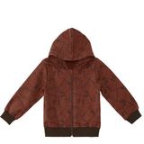Denokids Hayvanlar Erkek Bebek Kahverengi Sweatshirt - 1 - 1,5 Yaş