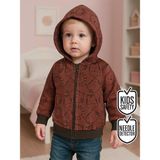 Denokids Hayvanlar Erkek Bebek Kahverengi Sweatshirt - 1,5 - 2 Yaş