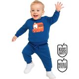 Denokids Itfaiye Erkek Bebek Lacivert Eşofman Takım - 6 - 12 Ay