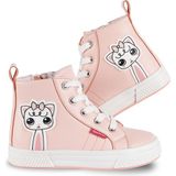 Denokids Kedicik Pembe Kız Çocuk Sneakers Spor Ayakkabı - Pembe