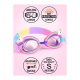 Denokids Kız Çocuk Deniz Gözlüğü Anti-Fog Unicorn