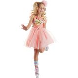 Denokids Leo Flower Kız Çocuk Tüllü Elbise - 4 Yaş - Pembe